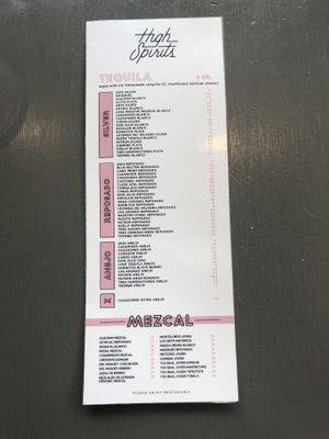 Menu 2  at The Grand Cantina in Windsor