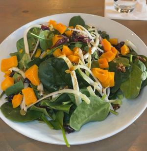Harvest Salad  #Veganuary at George Bistro + Bar in Pensacola