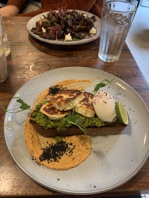 Vegetarian and vegan options.  at Another Heart To Feed in Manchester