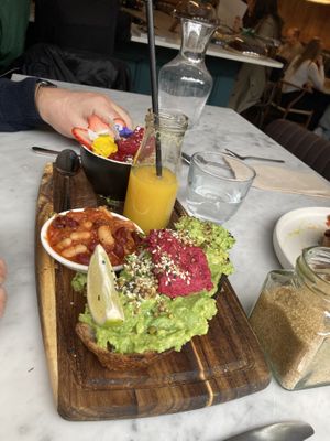 Breaking board  at Another Heart To Feed in Manchester