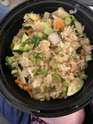 fried rice. good flavor. not as heavy as other fried rice! at Love Ramen in Lancaster