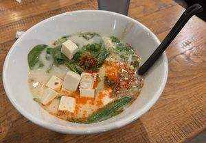 Spicy Creamy Vegan Ramen  at Love Ramen in Lancaster