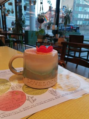 Chai Latte at Lovelocks in Liverpool