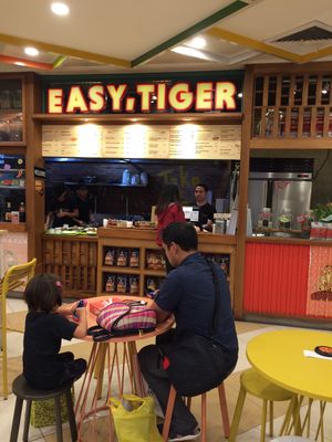 Restaurant front (in food court) at Pizza Morena  in Mandaluyong