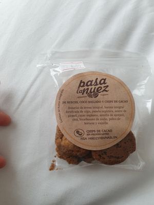 Chocolate cookies at Pasa la Nuez in Lima
