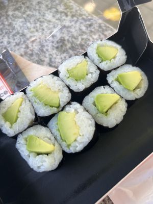 Avocado maki   at Bento in Edinburgh