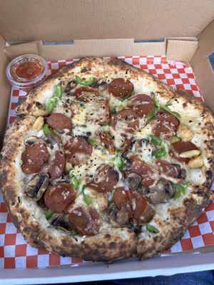 The sweet babe veganized   at The Pizza Collective in Reno