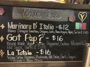 Specialty Vegan Pies at The Pizza Collective in Reno