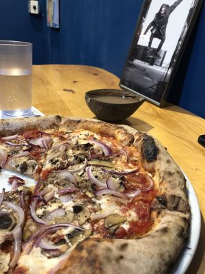 The Vegan Standard Pizza  at The Pizza Collective in Reno