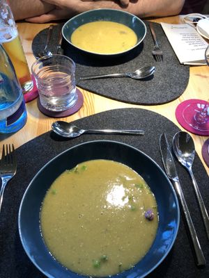 Lentil soup at aufatmen in Leutasch