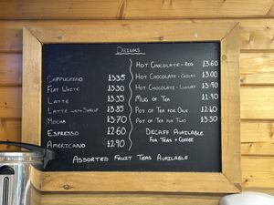 Hot drinks   at Flicka Donkey Sanctuary in Penryn