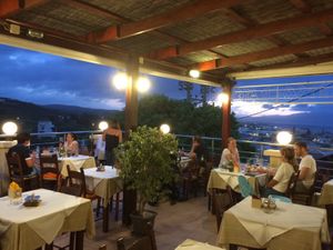 Balcony view! at Socrates in Crete