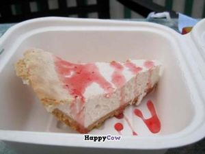 Cheesecake... FABULOUS at Green Earth Vegetarian Cuisine - Ottawa in Ottawa