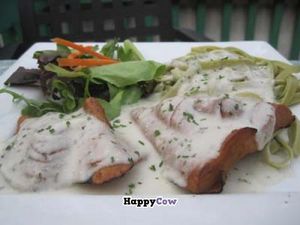 Fettuccine Deluxe at Green Earth Vegetarian Cuisine - Ottawa in Ottawa