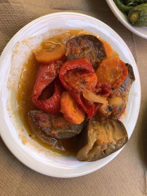 veggies  at Nyn & Aei in Crete
