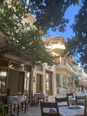 Vegan menu bij traditioneel Grieks restaurant  at Nyn & Aei in Crete