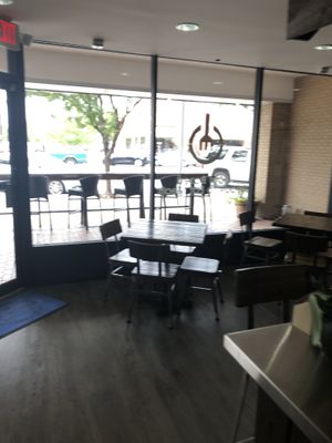 cute lil cafe at Whole Harvest Meal Delivery in Leawood