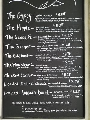 Wraps & Sandwiches at Organically Local in Sebring