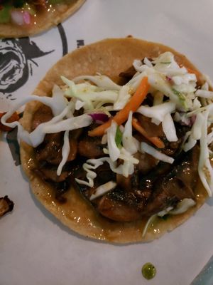 Mushroom taco at Trejo's Cantina in Woodland Hills