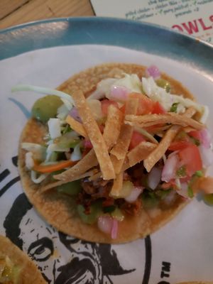 Jackfruit Street Taco at Trejo's Cantina in Woodland Hills