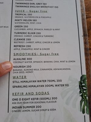 Let us see how the alkaline tastes ;) at One O Eight Lifestyle Cafe in Pune