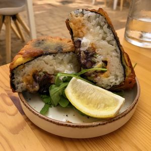 Grilled Sushi Burrito at Donna Vegana in Mallorca