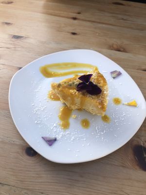 Kokos Kuchen   at Donna Vegana in Mallorca