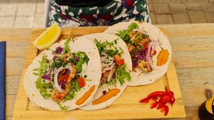 Fajitas at Donna Vegana in Mallorca