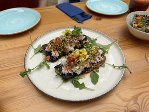 Japanese Tacos  at Donna Vegana in Mallorca