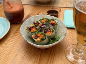 Summerrolls  at Donna Vegana in Mallorca