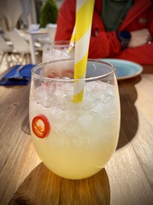 Chili Ginger Lemonade   at Donna Vegana in Mallorca
