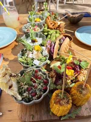 Sample Platter  at Donna Vegana in Mallorca