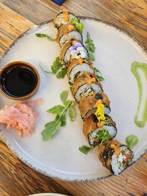 El mejor sushi sin lugar a dudas at Donna Vegana in Mallorca