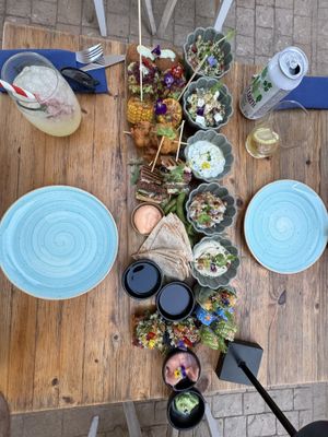 Sharing Platter for two  at Donna Vegana in Mallorca