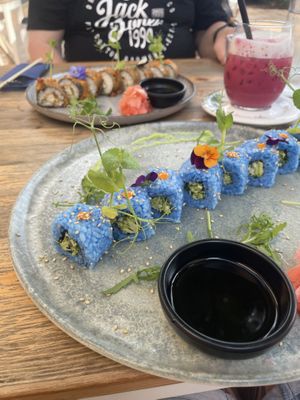 Blue Sushi  at Donna Vegana in Mallorca