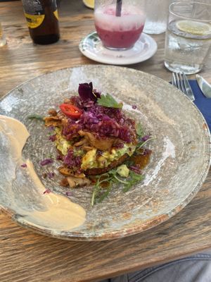 Korean Rice Cake – so good 👌🏻  at Donna Vegana in Mallorca