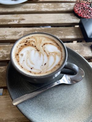 Cappuccino   at Donna Vegana in Mallorca
