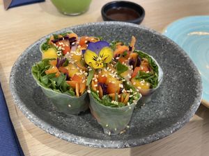 Sommerrollen  at Donna Vegana in Mallorca