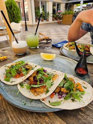 Fajitas at Donna Vegana in Mallorca