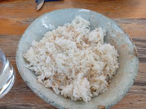 Basmati Rice at Donna Vegana in Mallorca