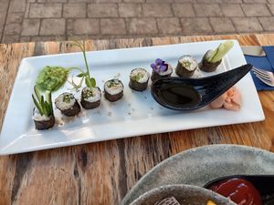 Maki Cucumber at Donna Vegana in Mallorca