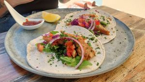 Fajitas at Donna Vegana in Mallorca