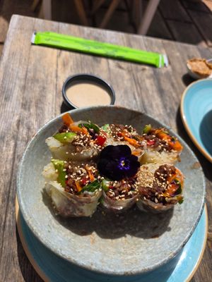 Hoa Mai Vietnam Rolls at Donna Vegana in Mallorca
