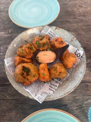 Mixed tempura  at Donna Vegana in Mallorca