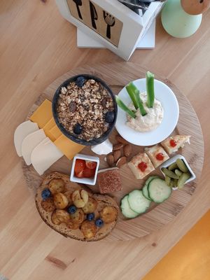 Lovely organic food at Donna Vegana in Mallorca