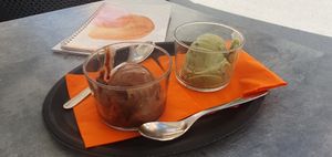 Finally! A zero waste icecream at Piran Pirano PastIccerIa in Piran