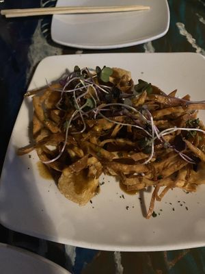 Tofu appetizer  at Mosa's Joint in Guam