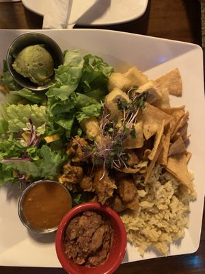 Plant based Burrito bowl  at Mosa's Joint in Guam