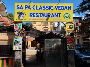 Best vegetarian restaurant in Vietnam 🇻🇳  at Vegetarian Sapa Restaurant in Sapa