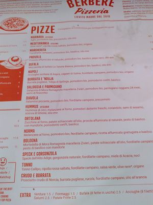 Three wonderfull vegan 🍕 ! at Berberè in Milan